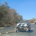 Ultrapassagem indevida resulta em colisão frontal e quatro pessoas feridas na BR 242, Serra do Saco em Barreiras