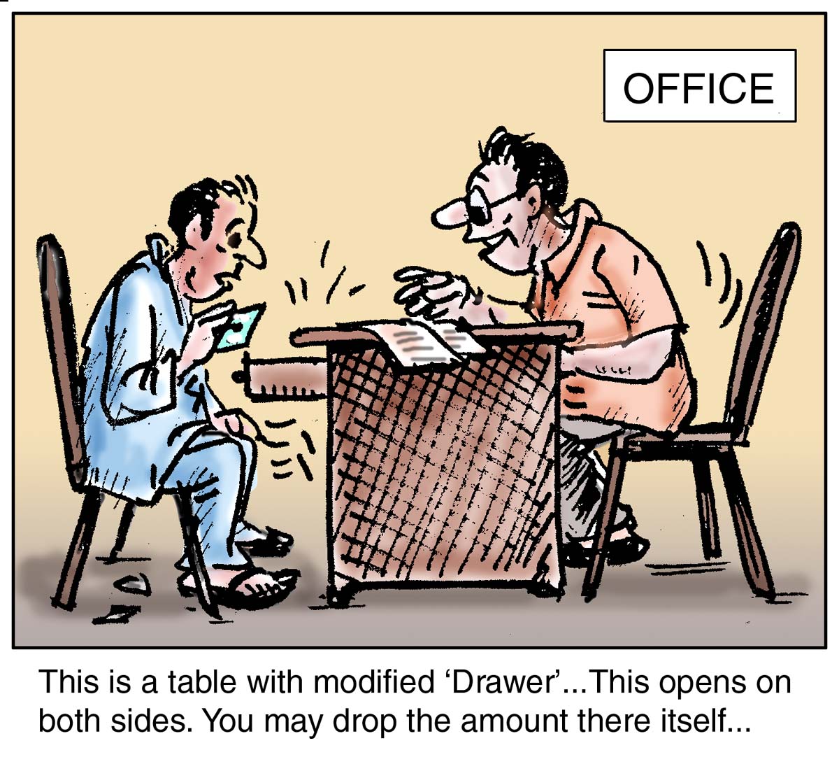 CARTOONS ON CORRUPTION by Panduranga