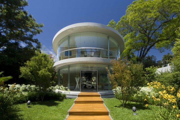 Ellipse home/office, Buenos Aires, Argentina