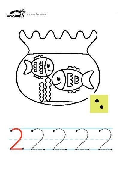 Coloring pages numbers activities - Raste-enblog