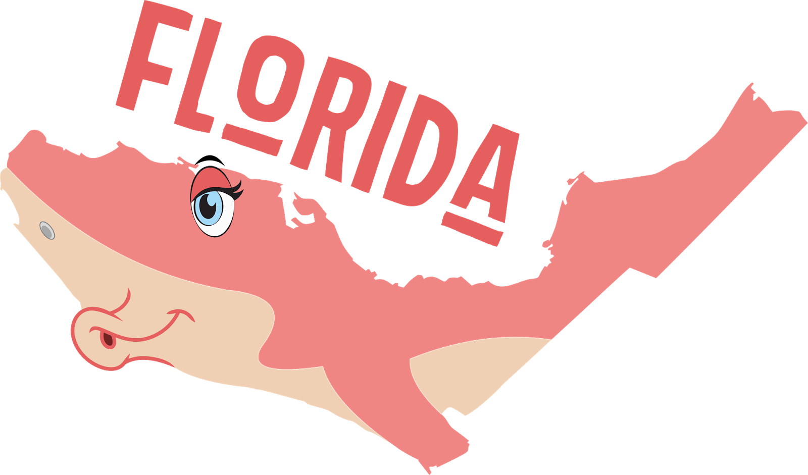 Funny maps A funny map of Florida - Florida 2 