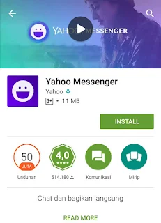 Cara Mendaftar Yahoo Messenger