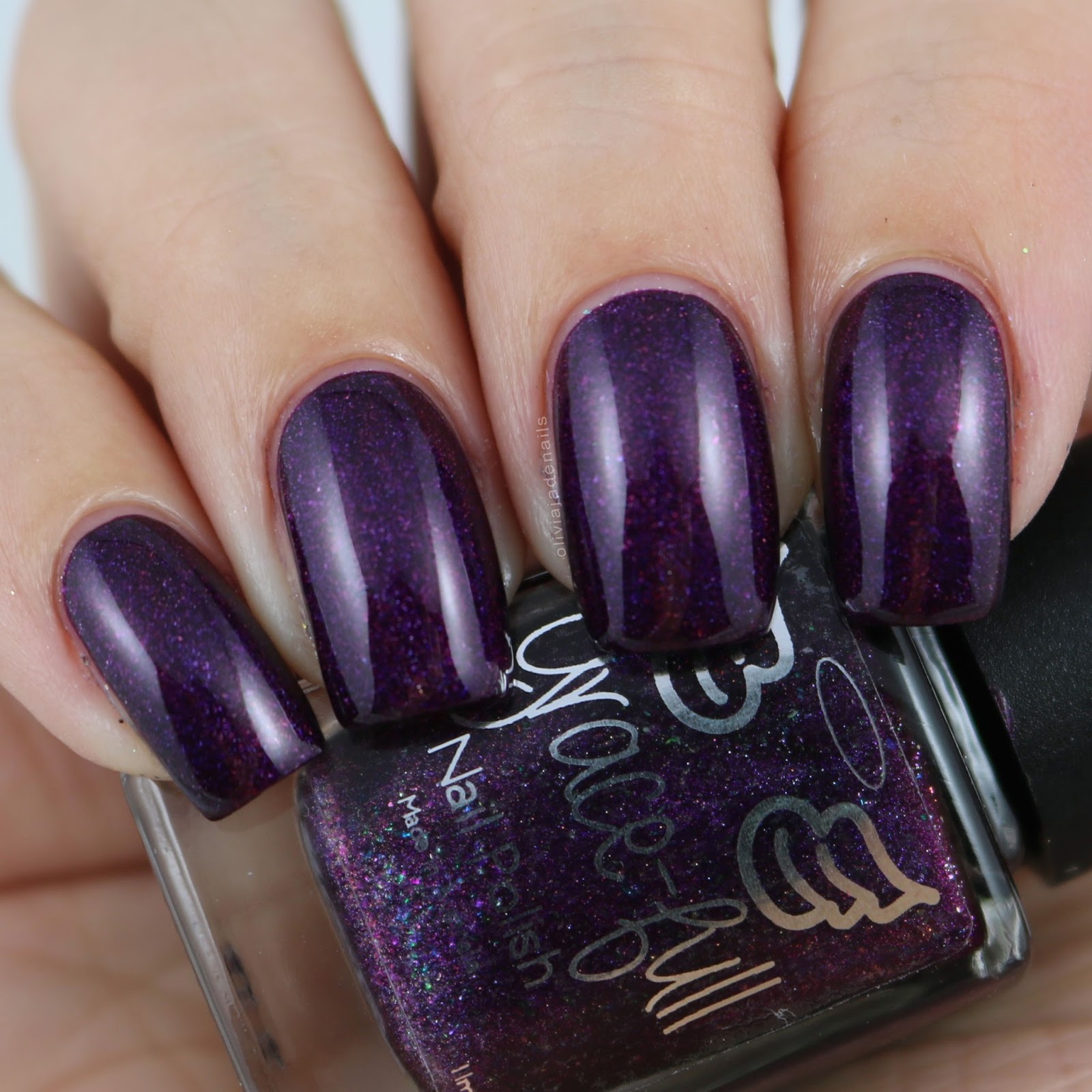 Grace-full Nail Polish Voodoo Dazzle swatched by Olivia Jade Nails