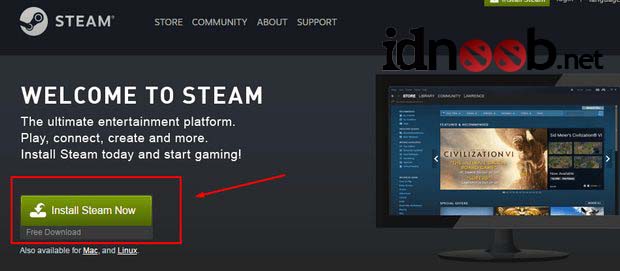 Cara Install Steam Cara Install Steam