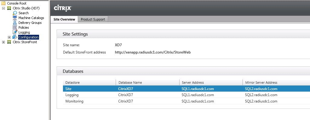 Citrix Troubleshooting Steps: Changing a Production XenDesktop 7.6 Site ...