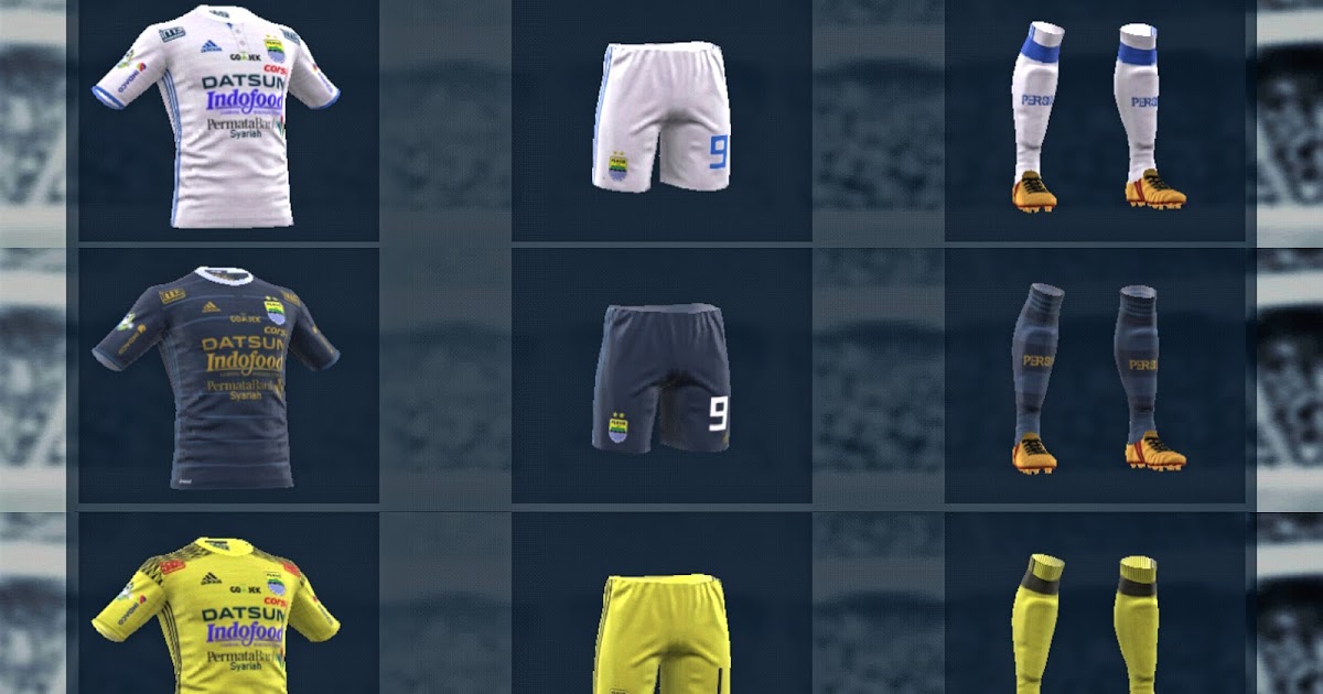 Kits Persib Fantasy Fts Jersey Kit Dls Persib 2020 Dls 20 Terbaru