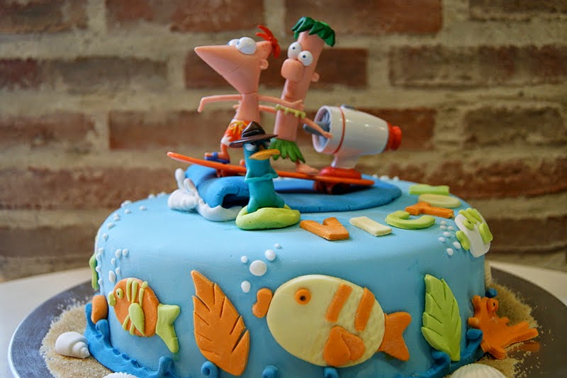 Tortas de Phineas y Ferb, parte 2