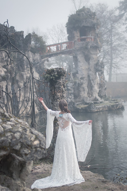 Robe de mariée elfique à Bordeaux (33)