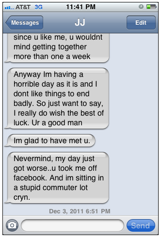2. Compliment common interests and personality not looks
