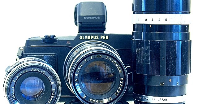 ImagingPixel: A Look At A Trio of Vintage Olympus Pen F/FT MF Lenses