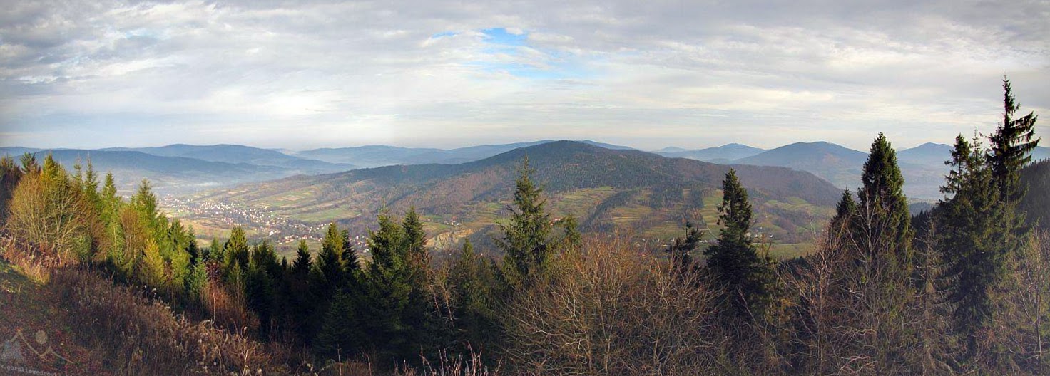 Panorama z Lubonia Wielkiego. Panorama z Lubonia Wielkiego.