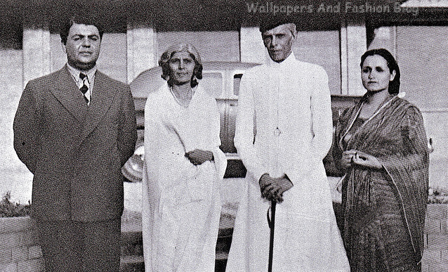 Quaid E Azam Muhammad Ali Jinnah With Fatima Jinnah : Rare ...