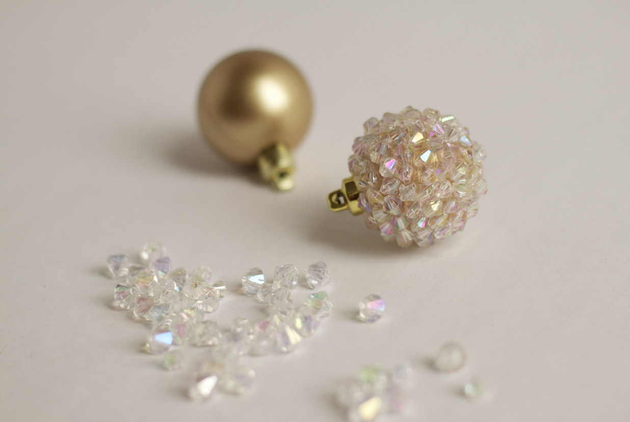 jeweled christmas ornaments to make