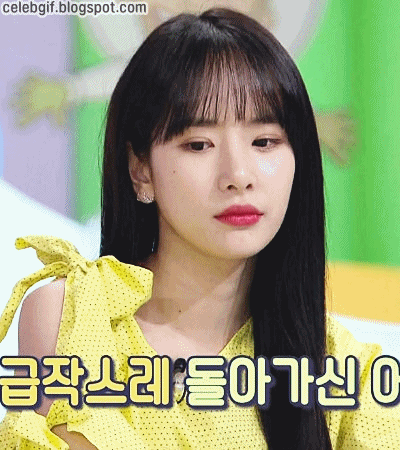 180528 안녕하세요 짱예 우주소녀 설아.gif | 인스티즈