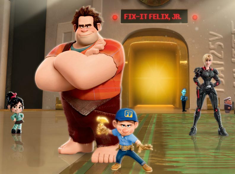 The four main characters of Wreck-It Ralph animatedfilmreviews.filminspector.com