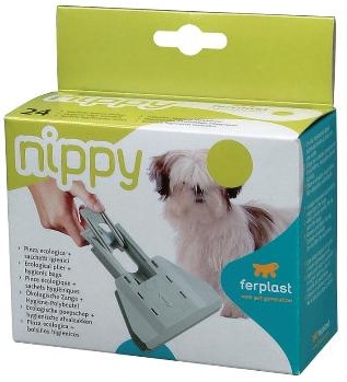 Pinza Raccolta Feci Ferplast NIPPY - Ecologica E Compatta Con 24 Sacchetti Igienici - Per Cane - Foto 2