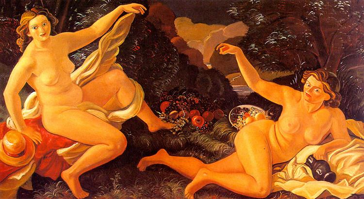 Андре Дерен André Derain Поляна, или обед на траве