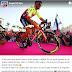Eugert Zhupa, the Albanian cyclist in Giro D'Italia starting today from Jerusalem