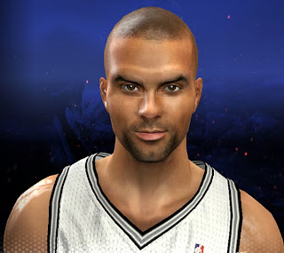 NBA 2K14 Tony Parker Cyberface Mod