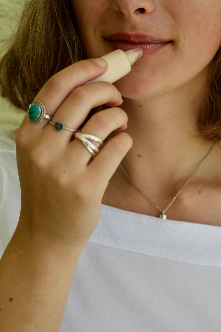 One Over One, organic lip oils #beauty