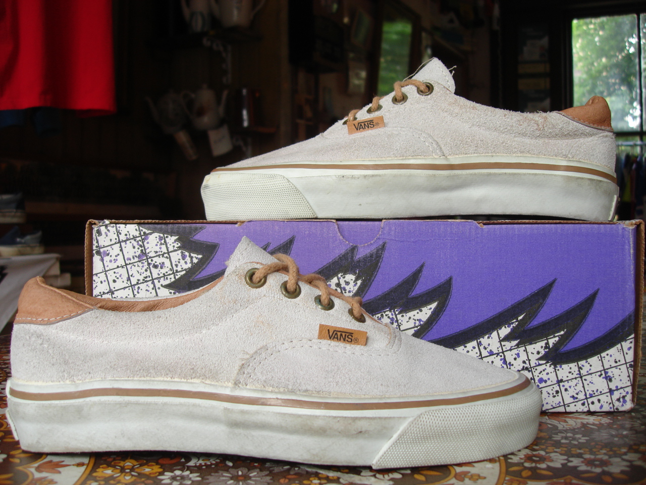 are vans made with real leather