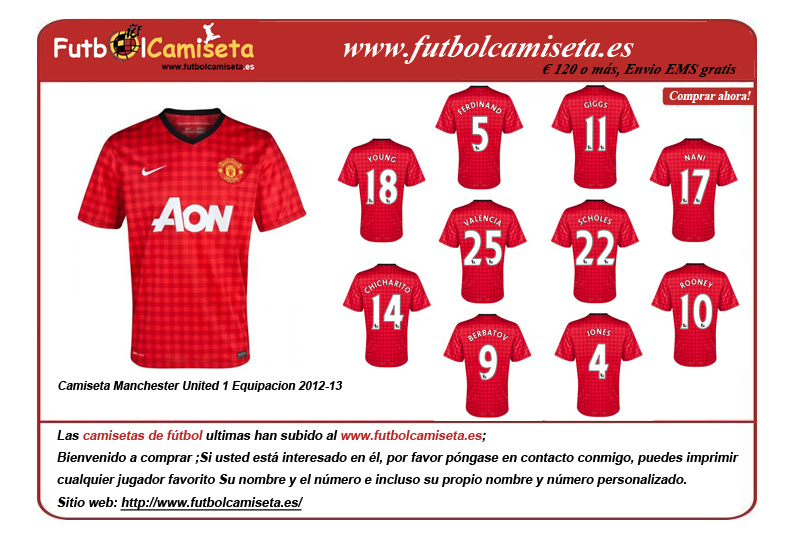 camisetas futbol baratas,replicas camisetas de futbol-www.futbolcamiseta.es: camiseta Manchester ...