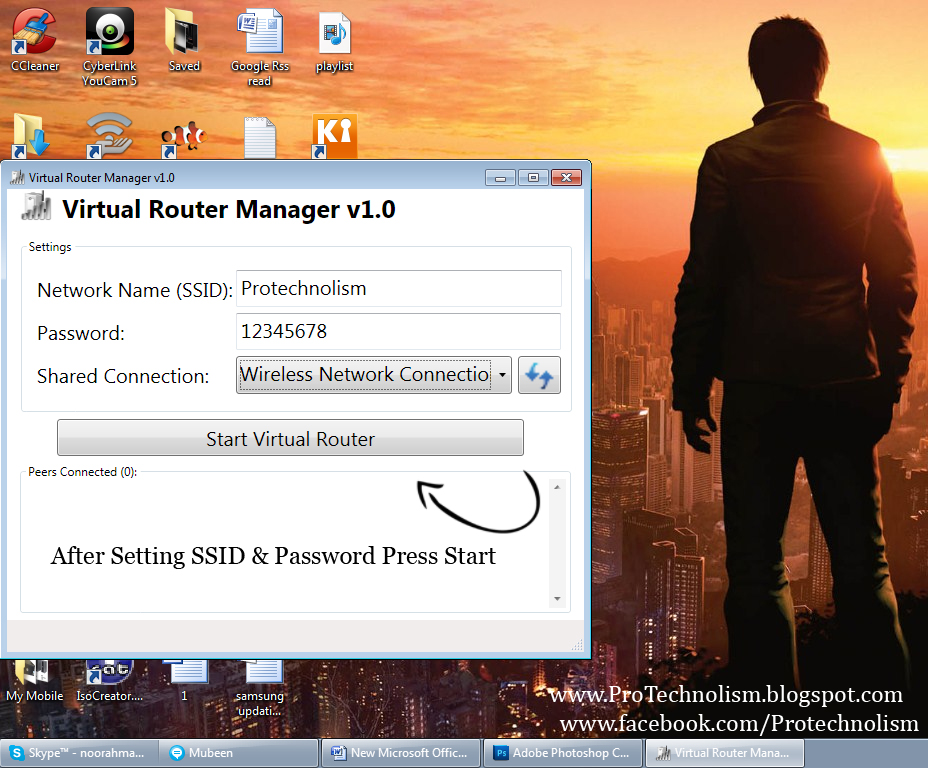 Virtual router win 10