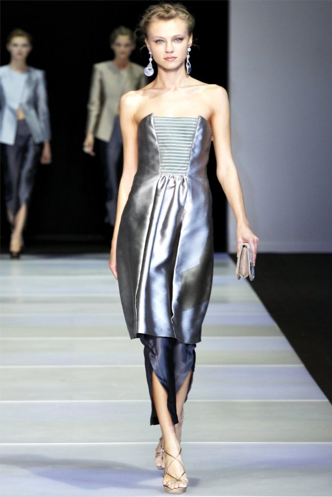 Smartologie: Giorgio Armani Spring 2012 - Milan Fashion Week