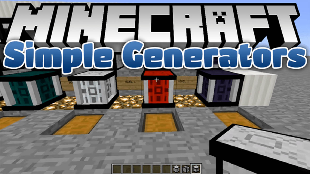 Simple Generators Mod 1 12 2 Como Instalar Mods No Minecraft Os Melhores Mods Você Encontra Aqui