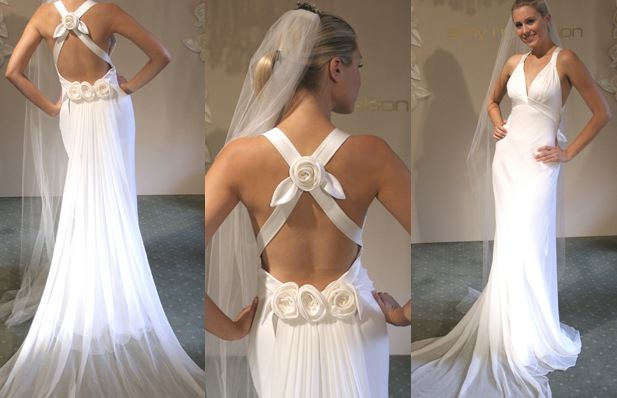 Backless Wedding dresses vera wang
