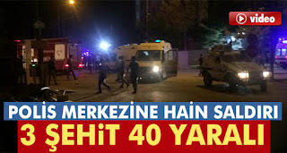 Terör saldırısı 3 ölü 40 yaralı