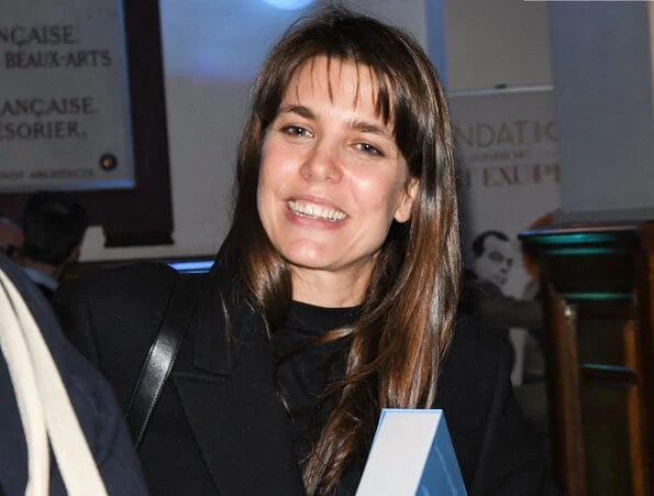 Charlotte Casiraghi attended the events held on the occasion of the 10th anniversary of Saint Exupéry Youth Foundation