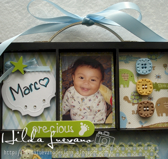 Hilda Designs Baby Shadow Box
