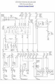Diagram On Wiring: Exterior Lamp Circuit Diagram Of 1998 Chevrolet Blazer
