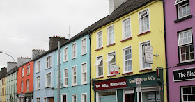 Killarney, värikkäät talot