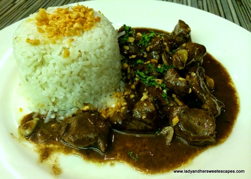 Beef Salpicao at Pepe's Grill Bacolod