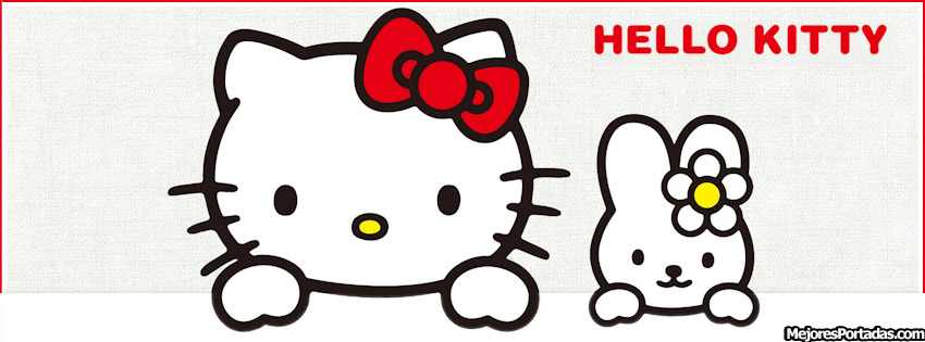 PORTADAS FACEBOOK, TIMELINE, BIOGRAFÍA...: Hello Kitty - Mejores Portadas  Facebook