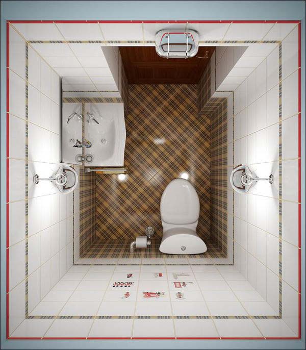 Küçük Banyolar İçin Dekorasyon Ve Tasarım Modelleri küçük banyo dekorasyon