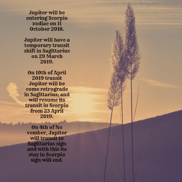 Sarastrology Jupiter Transit 2019