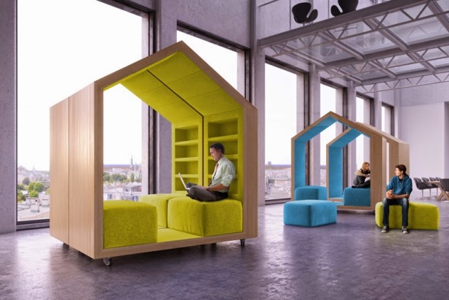 Creative Mobile reading furniture allows diversity design