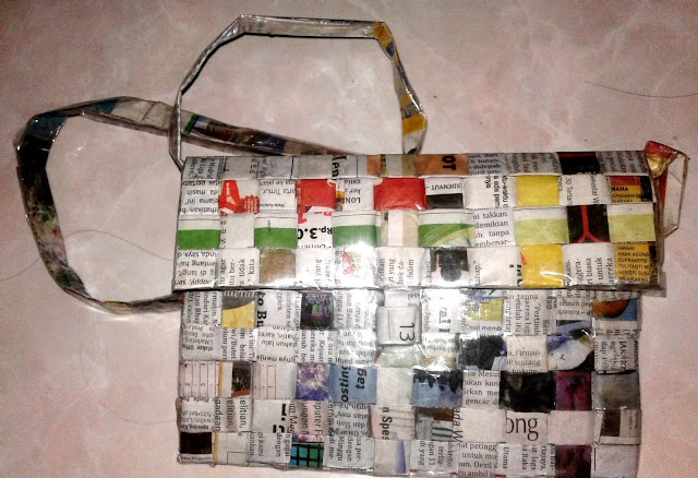 Cara Membuat Dompet Dari Koran Nasi