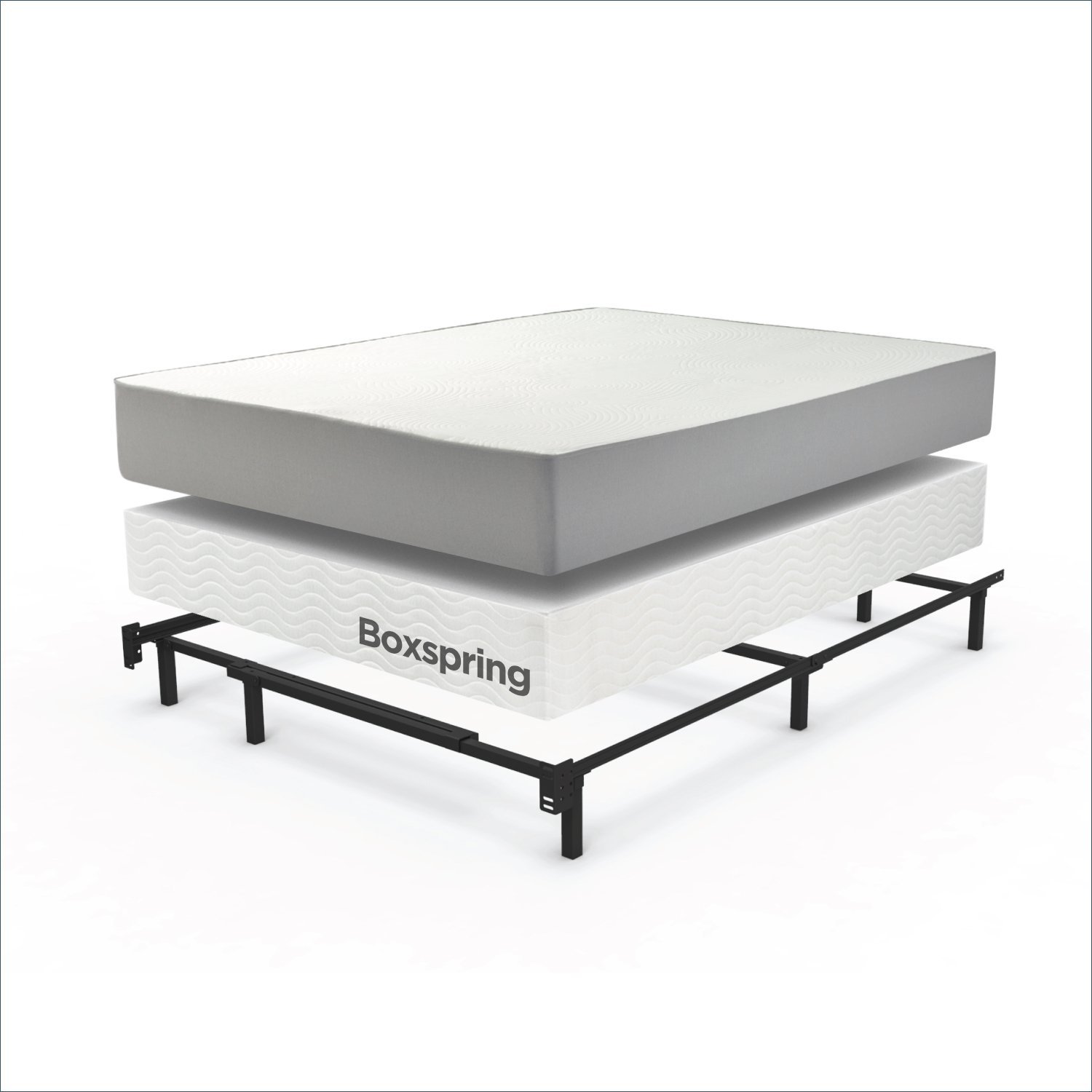 Adjule California King Metal Bed Frame Zinus Compack 9 Leg Adjule California King Metal Bed Frame Zinus Compack 9 Leg Support For Box Spring Mattress Set Innovation