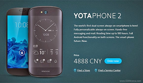 YotaPhone 2 Goes for Sale in China | Best Buy at $788