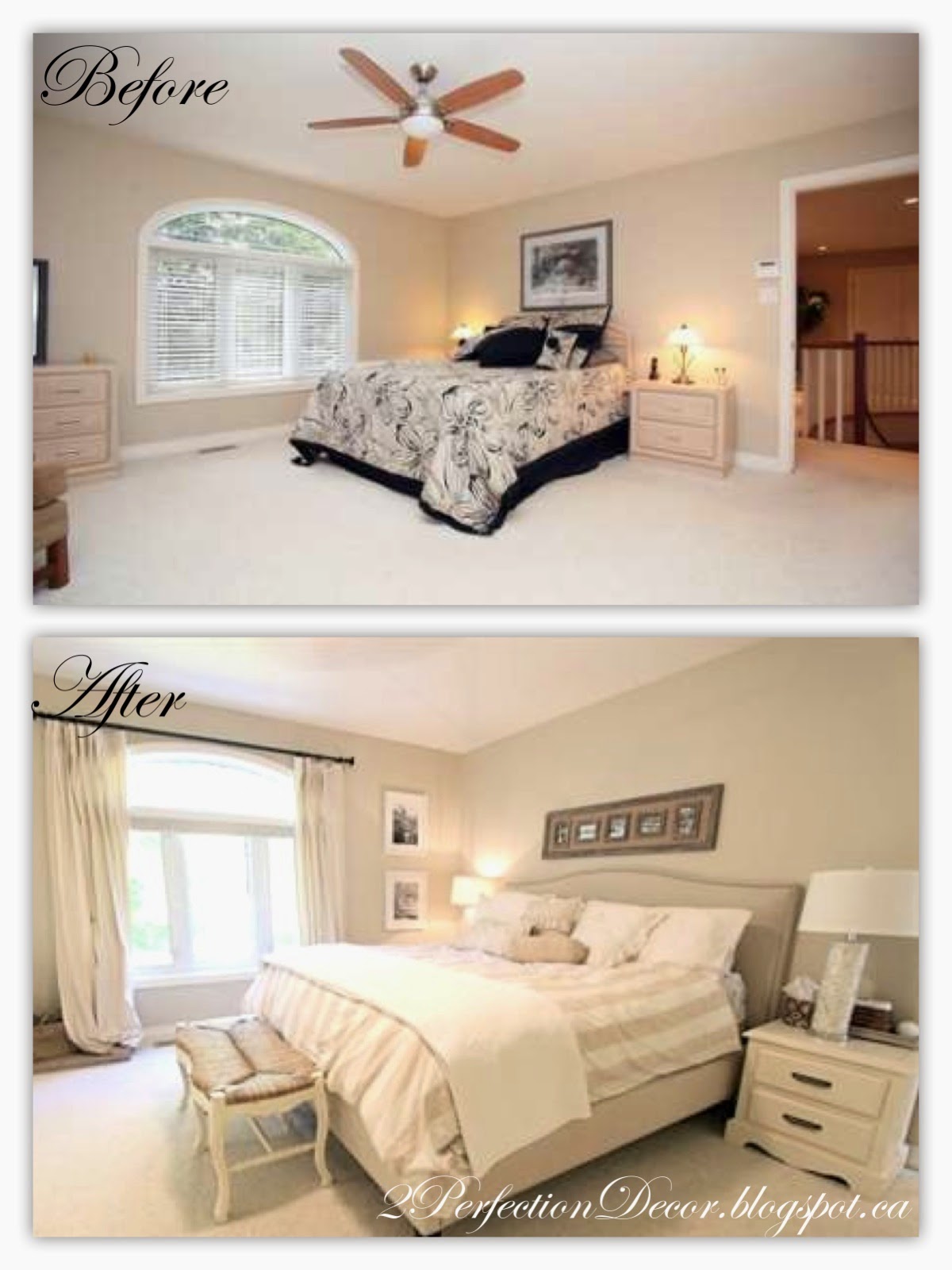 2Perfection Decor: Master Bedroom Reveal