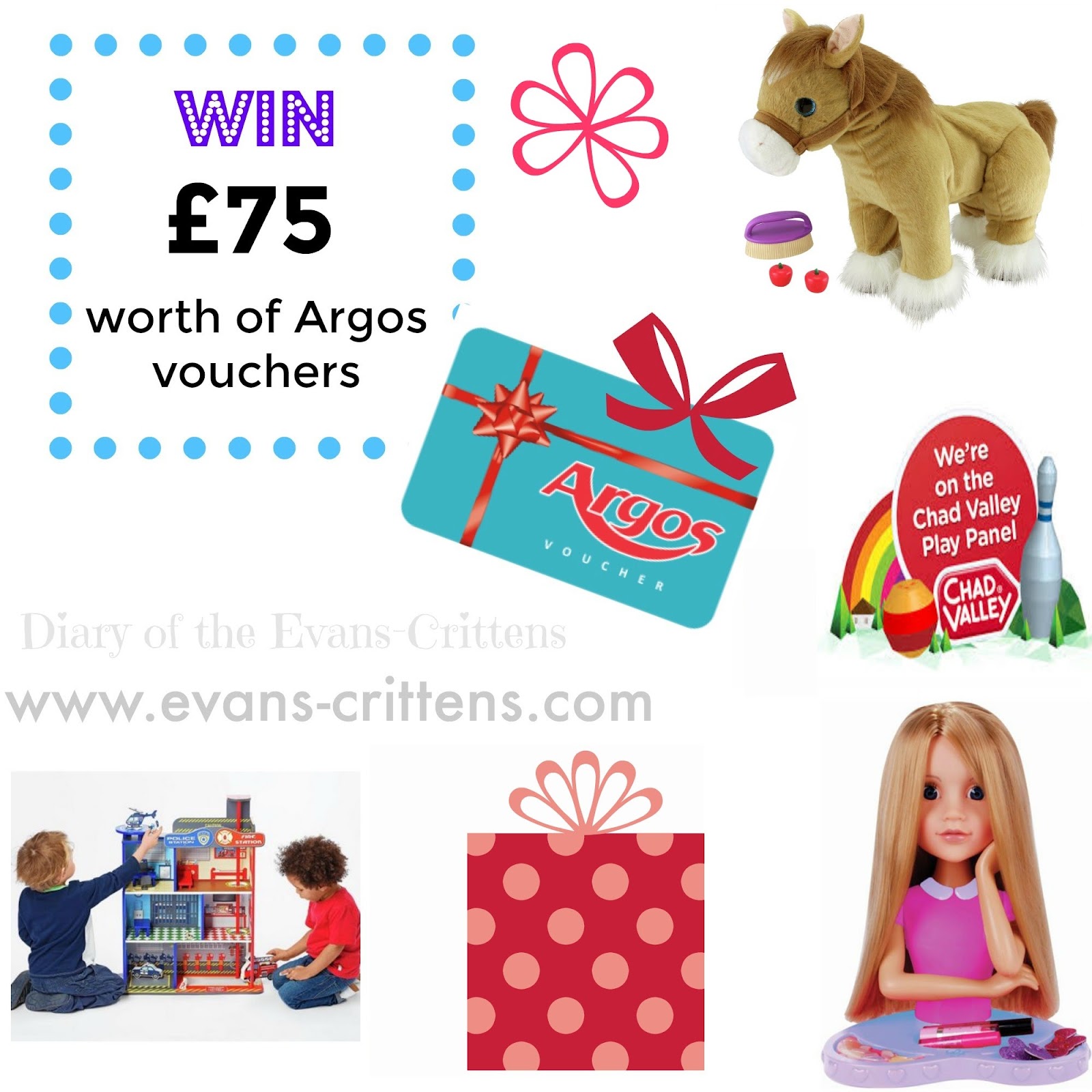 Another Chance to Win £75 of Argos Vouchers with the Chad Valley Play