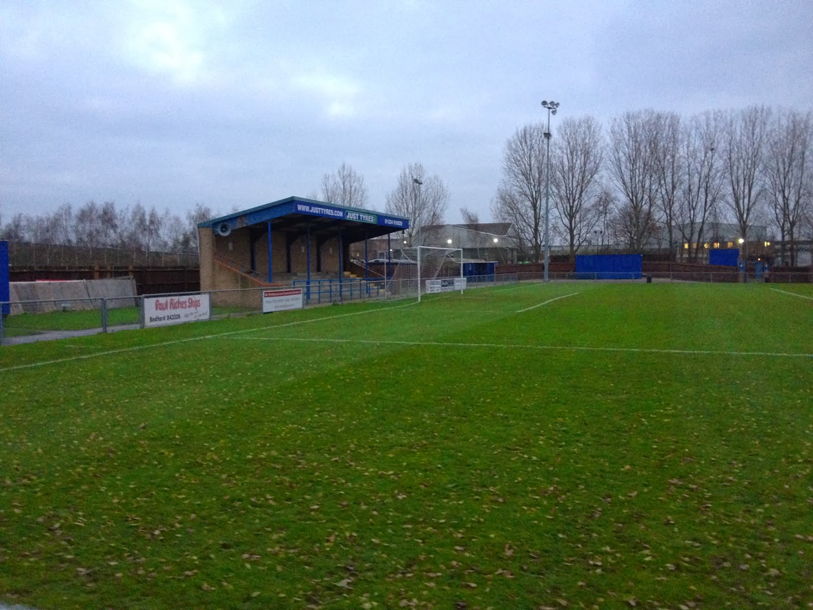 Football Grounds visited by Richard Bysouth Bedford Town FC