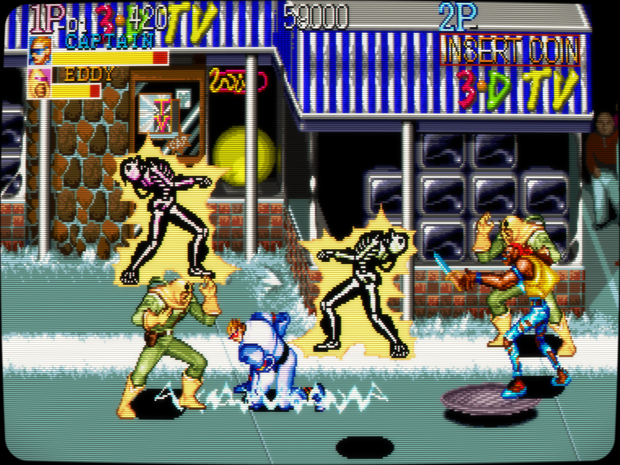 MAME HLSL Screenshot Gallery 2019 beltscroll beat 'em up