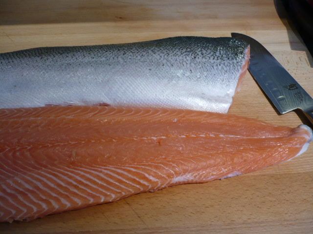 Ti Saluto Ticino: Gebeizter Lachs mit Ingwer und Zitronengras
