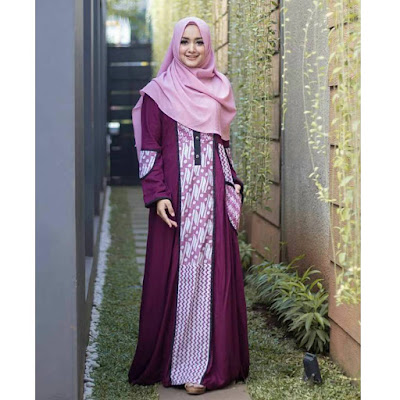 Model Baju Batik Gamis Model Baju Batik Gamis