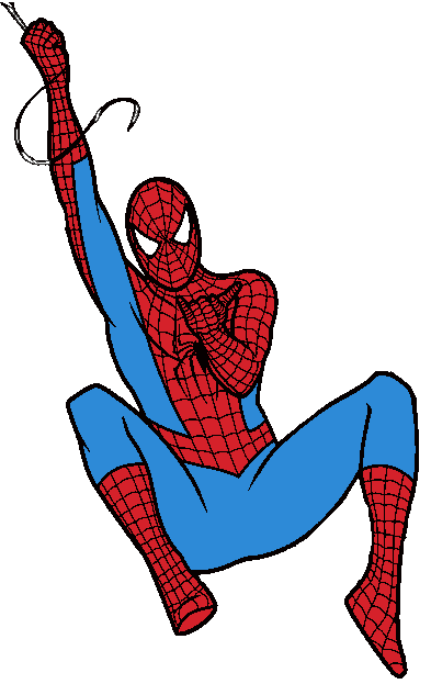 clipart spider man free - photo #12